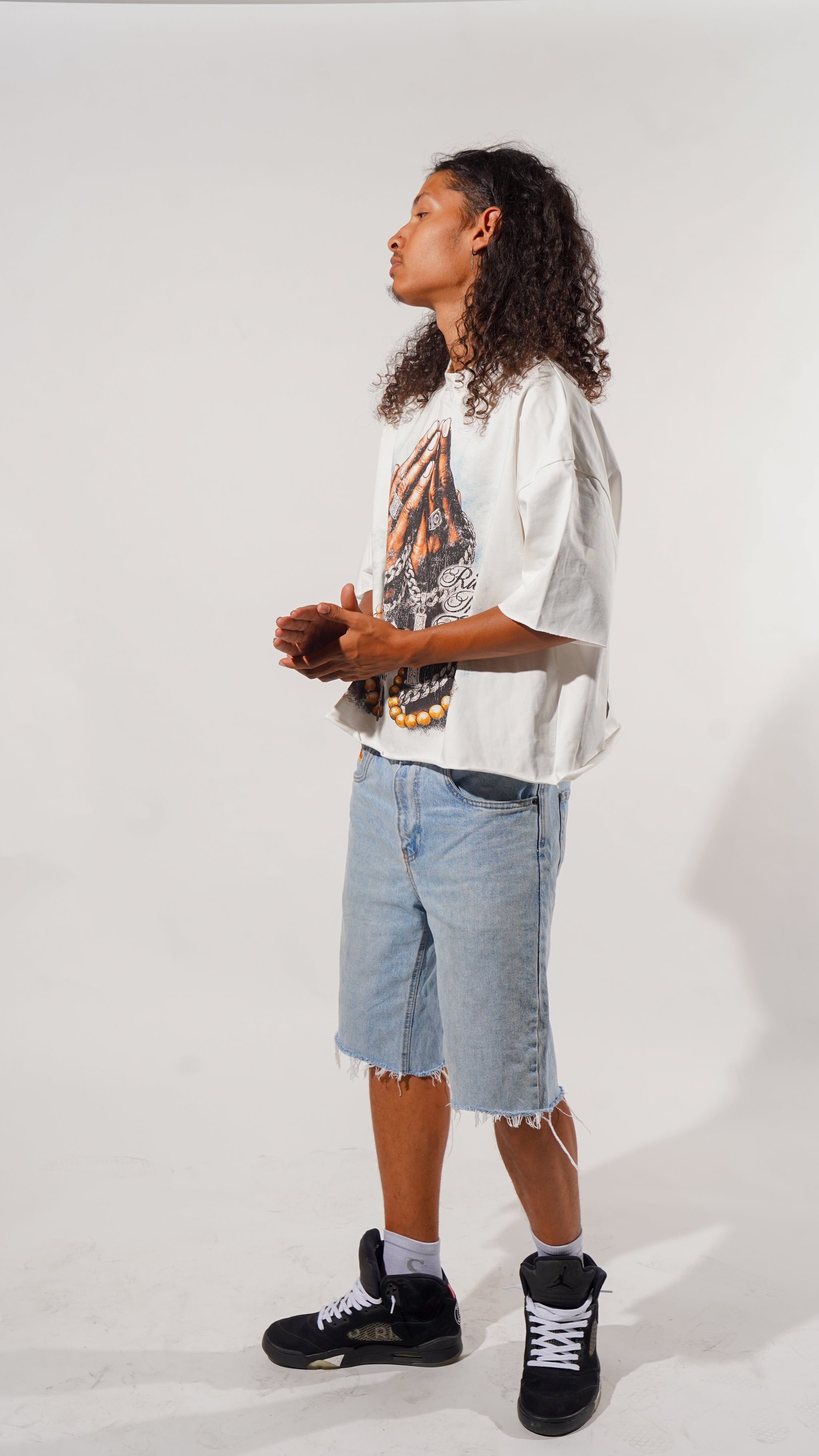 RICH IN FAITH WHITE TEE