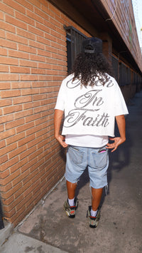 RICH IN FAITH WHITE TEE