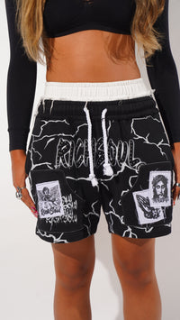 RICHSOUL DOUBLE WAIST SHORTS