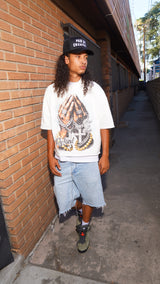 RICH IN FAITH WHITE TEE